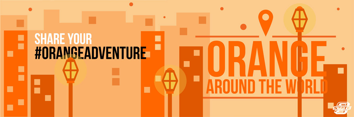 share your #orangeadventure, Orange Around the World cover